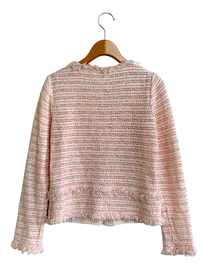 エリザ 28121021 ジャケット 2 ピンク ツイード調 ITVH9UC5A5DE