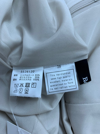 ルネ 5536120 ワンピース 38 ベージュ バックジップ IT8B6LI7BJA4