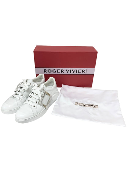 ロジェヴィヴィエ ヴィヴ スケート レザースニーカー RVW54226150LXQB001 36.5 ホワイト ITBR0WGJU9NK