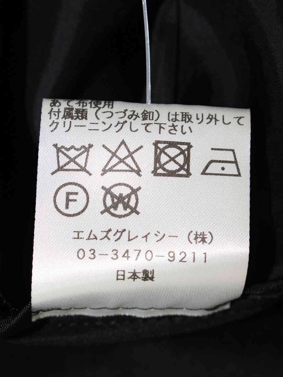 エムズグレイシー Elegant Taffeta Jacket 814503 ジャケット 40 ブラック ITDA3AOJR3RK