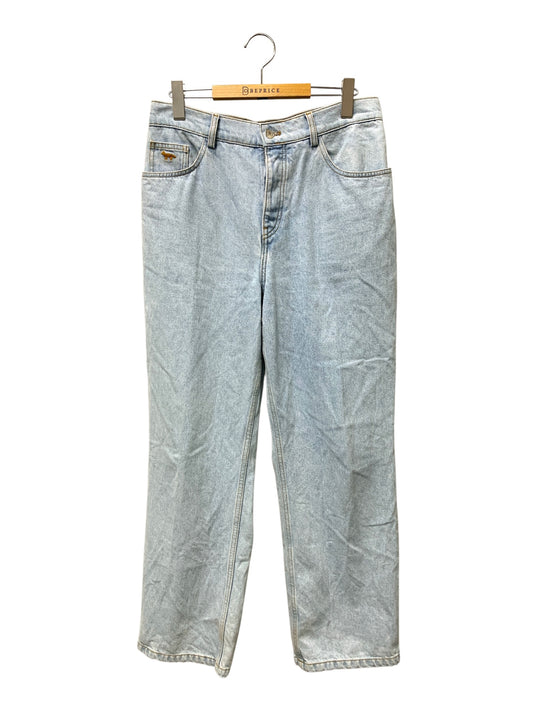 メゾンキツネ OM01105WD4009 デニムパンツ 30 ブルー ストレート IT5T14HWVPS0