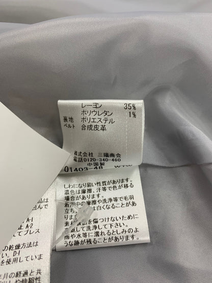 ブルーレーベルクレストブリッジ 55J17-624-07 ワンピース 36 グレー チェック プリーツ IT9QP251J4C8