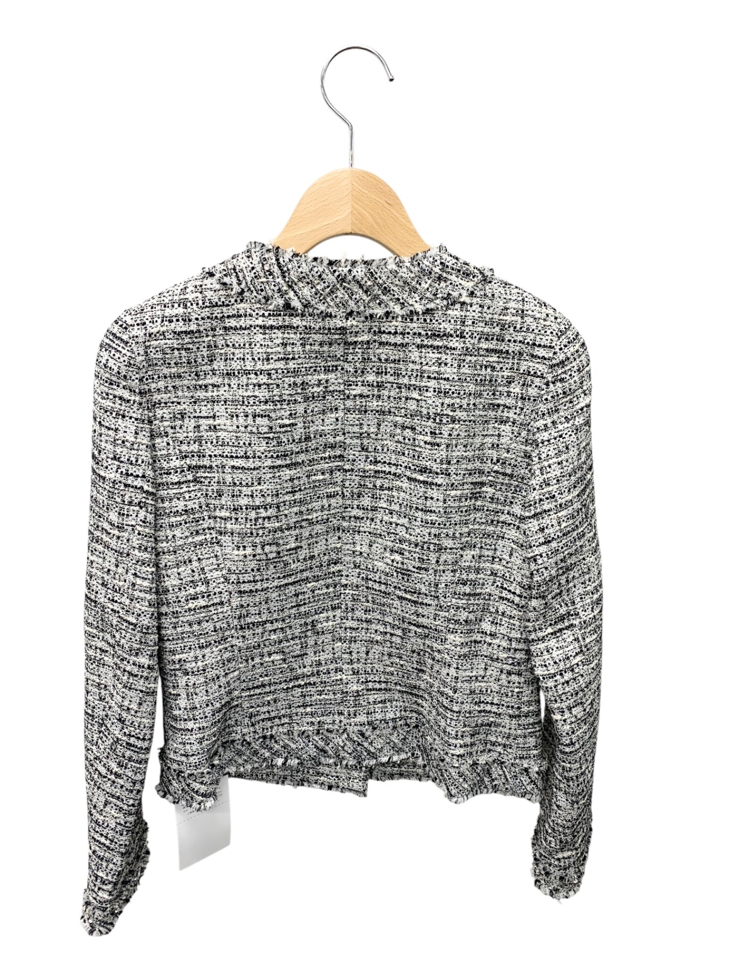 ルネ 6013080 ジャケット 34 ブラック TISSUE社製ツイード ITIGP4IG1IKU