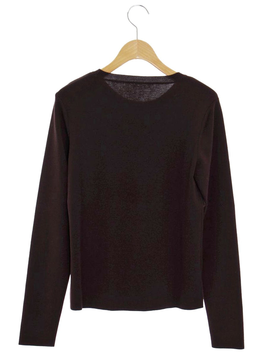 フォクシーブティック Knit Tops 36301 ニット セーター 40 ブラウン ウール ITFZL6OTQS0W