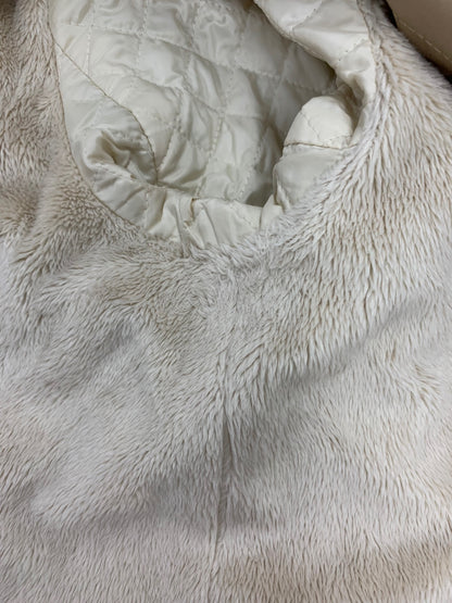 トッカ CMTOCA0210 コート 0 ベージュ フリースライナー付 ファー＆リボン付き IT3KZBW9D6OC