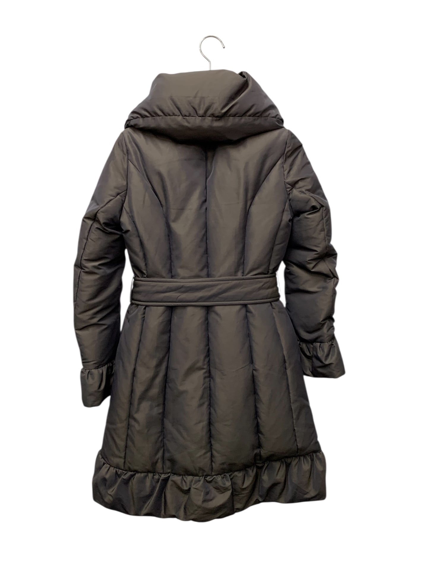 エムプルミエブラック D208-006 ダウンコート 34 チャコール ショールカラー IT0M6CGXZFY0