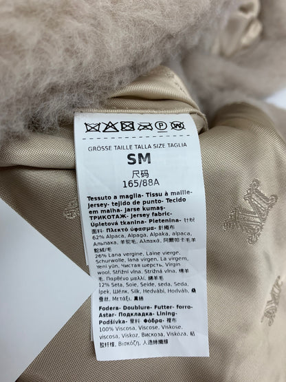 マックスマーラ ニューテルツォ テディベア ケープ 24247363326 ポンチョ 44 ベージュ アルパカ シルク IT8IS86U5H6Q 【SALE】