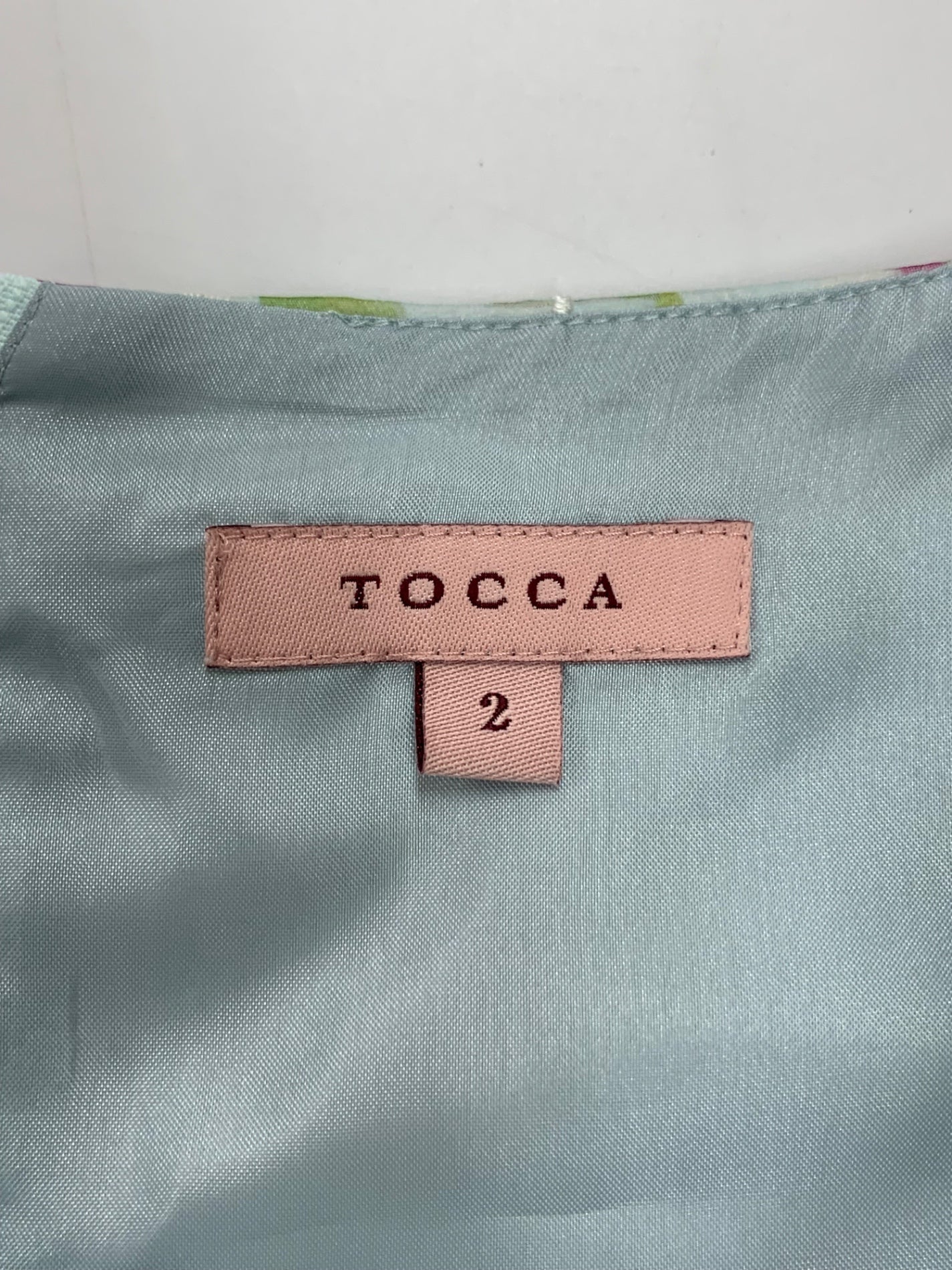 トッカ 【消臭＆洗える】COMING UP ROSES ドレス OPTOCS0211 ワンピース 2 ブルー 2024 PRE SPRING COLLECTION ITB6R6PEOF6E