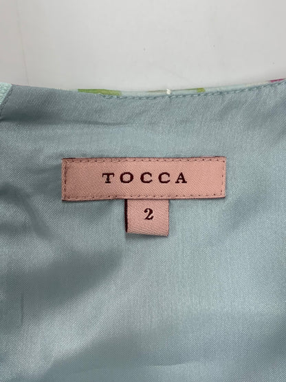 トッカ 【消臭＆洗える】COMING UP ROSES ドレス OPTOCS0211 ワンピース 2 ブルー 2024 PRE SPRING COLLECTION ITB6R6PEOF6E