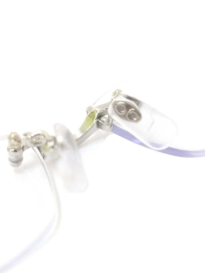 ラインアートシャルマン Forte XL1085 メガネ シルバー/ブルーグリーン リムレス エクセレンスチタン IT9XIK419CJW