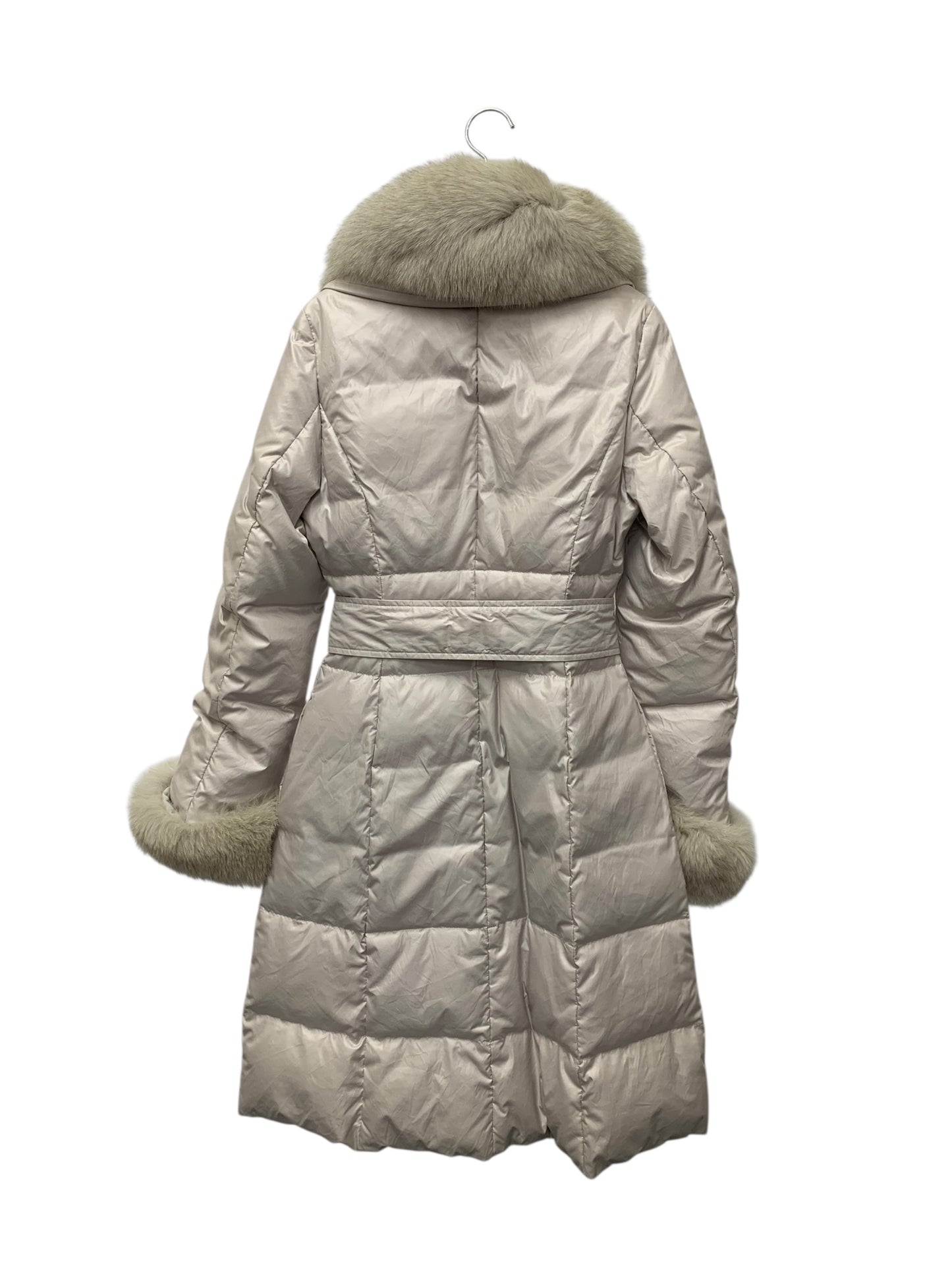 ヴァニラコンフュージョン ダウンコート RFLW0901 ブルーフォックスファー付き 38 グレー IT490SRJJZSU