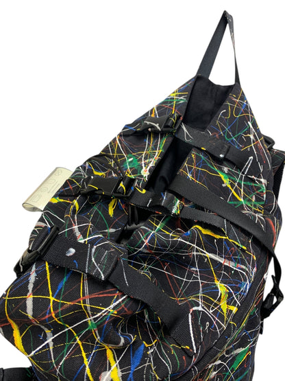 マクロマウロ  KAOS SMALL SPLASH リュック バックパック ブラック ITS0MZOZBZLW