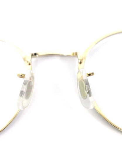 アンティミテ INE-5000 メガネ ディープアイボリー/ゴールド INTIMITE BY EYEVAN アイヴァン メタルフレーム フルリム ラウンド ITBAO1LU8EG0