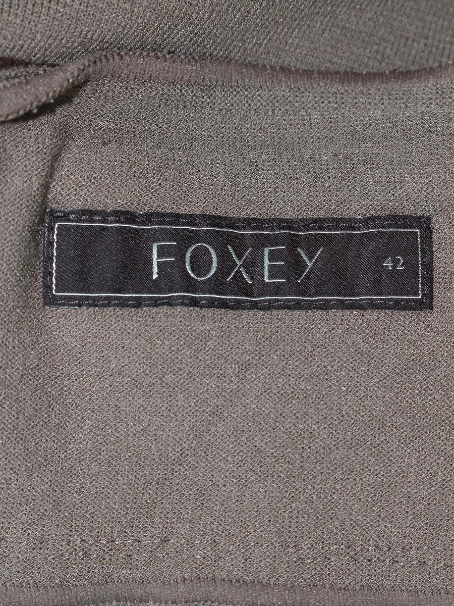 フォクシーブティック Urban Standard 38054 ニットジャケット 42 ブラウン ITUUYSZ620R0