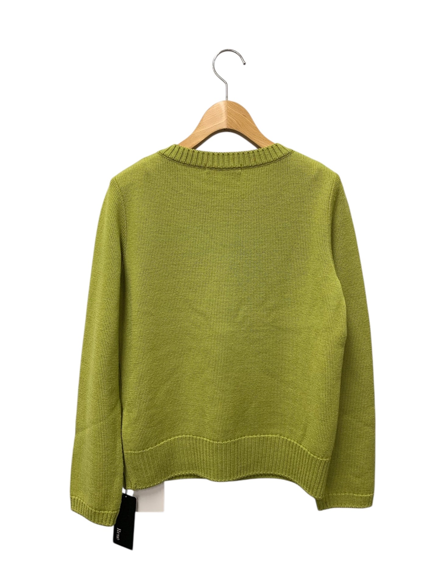 ルネ 6342180　 カーディガン 36 グリーン ウール ニット ITD54HHIW82O