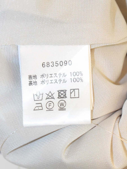 ルネ 6835090 キュロットパンツ 34 ベージュ タック IT2LQK4J6J3S