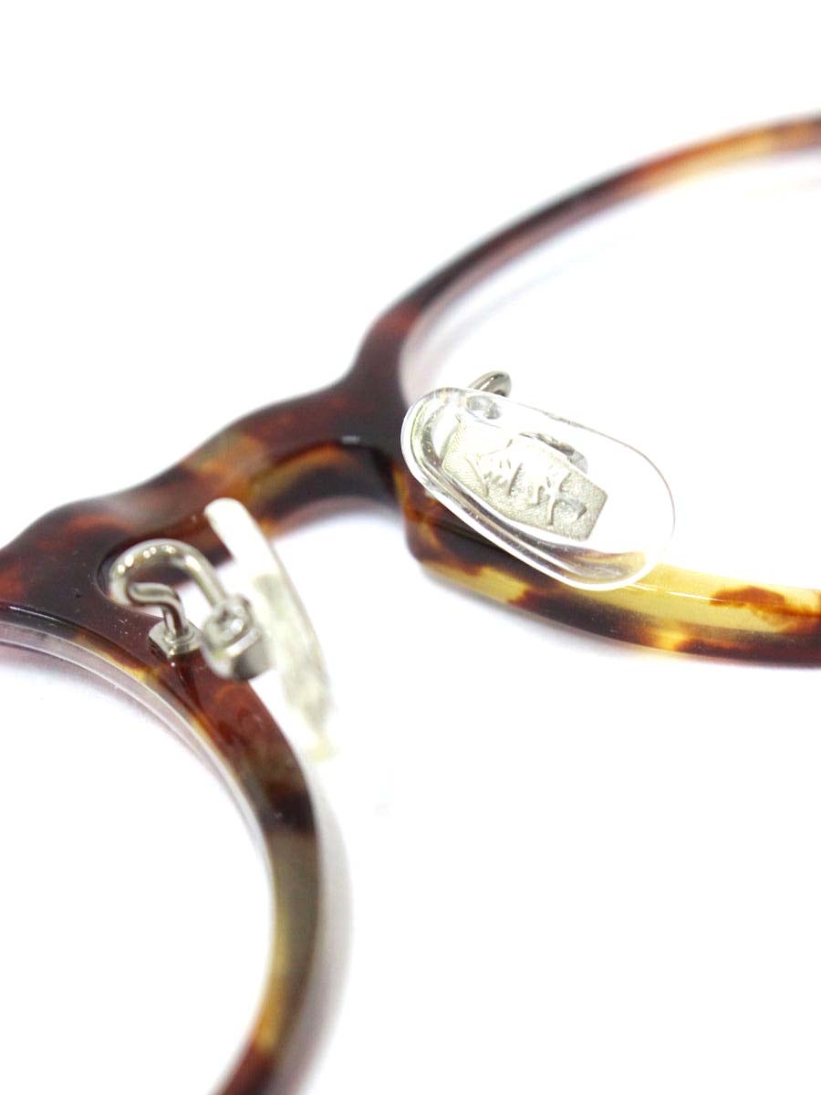 金子眼鏡 KC-39 DEMI メガネ ブラウン ボストン べっ甲柄 セルフレーム フルリム ITW3CQJFFMC6