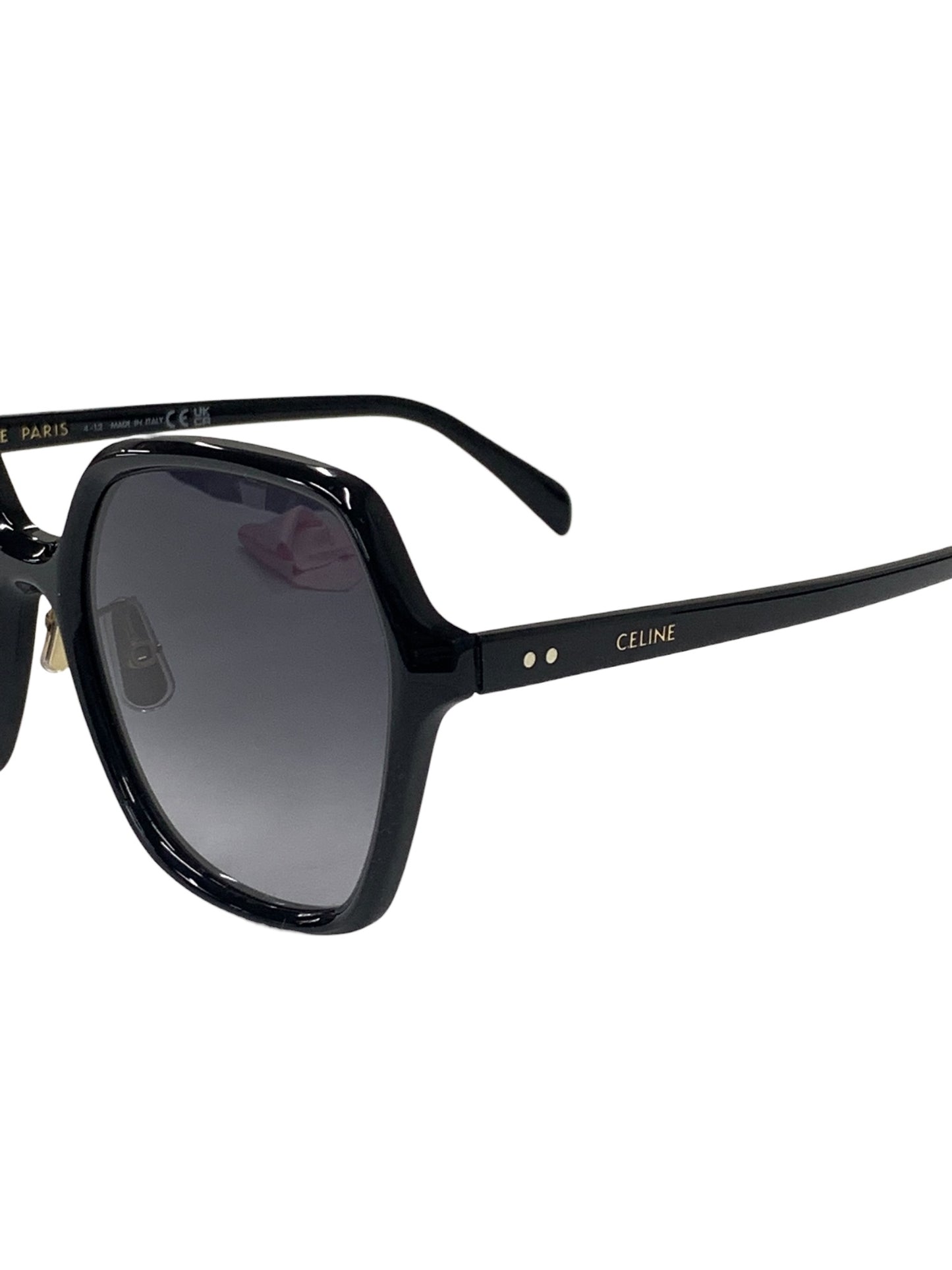 セリーヌ Classic Big Frame Glasses CL40230F サングラス ブラック セルフレーム フルリム ITH1D9ILAN9Q