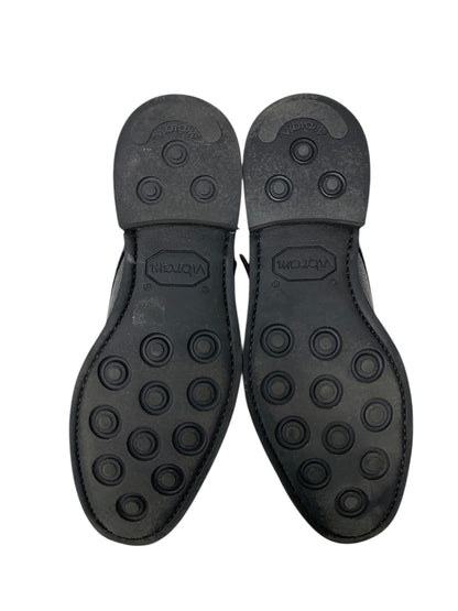 バーウィック1707 3069 ローファー 7 ブラック ダブルモンクストラップ ITE39PFHE2ZG