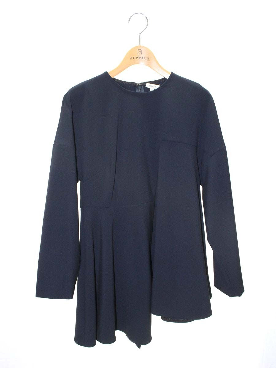 エンフォルド 300DS130-0100 カットソー 38 ネイビー アシンメトリー ITBK7OD7NNK7