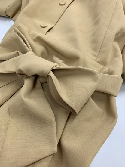 アマカ 【WEB・一部店舗限定】【ATELIER COLLECTION】コットンダブルクロスワンピース V5J74-412-40 40 ベージュ 2024AUTUMN ITGV4RR2O60W