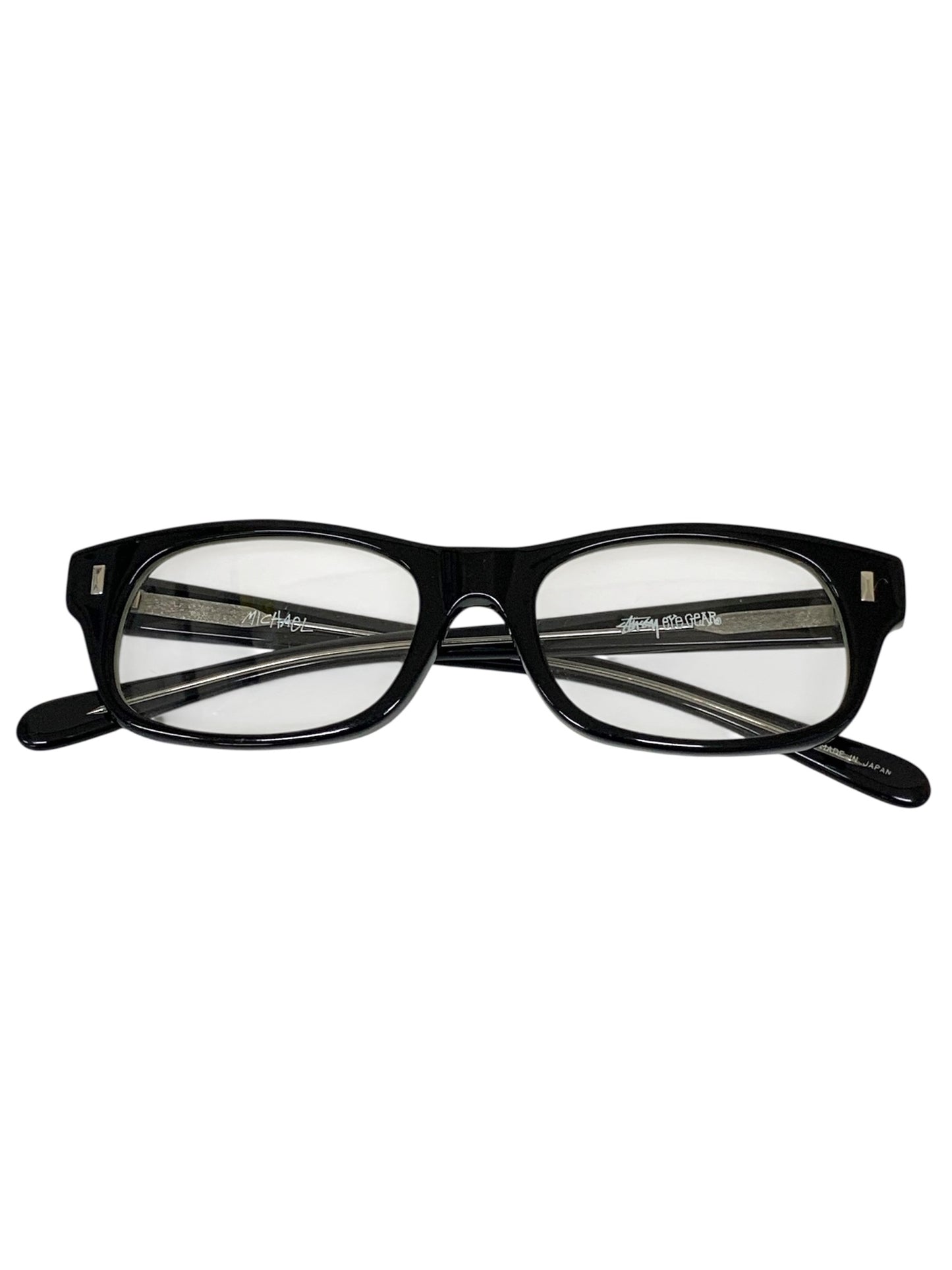 ステューシー オールド stussy eyegear MICHAEL ブラック 日本製 ITFLJHBFTSSC
