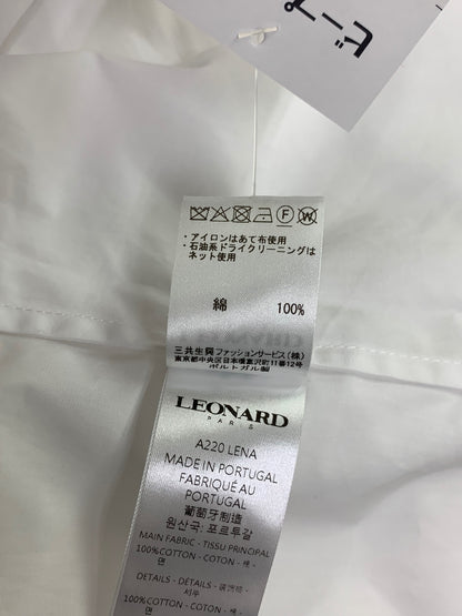 レオナールパリ LEONARD 31 ワンピース P62F302175 38 ホワイト ITR853YLLFI0