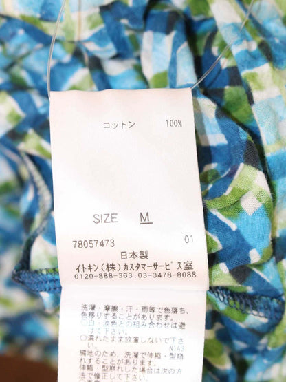 シビラ GBPGQ-21500 ワンピース Ｍ ブルー チェック ITJHF1D9V9T0