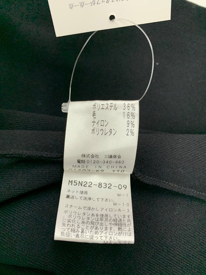 エポカ M5N22-832-09 ニット 40 ブラック ショート丈 ITMC6XS7JN3C