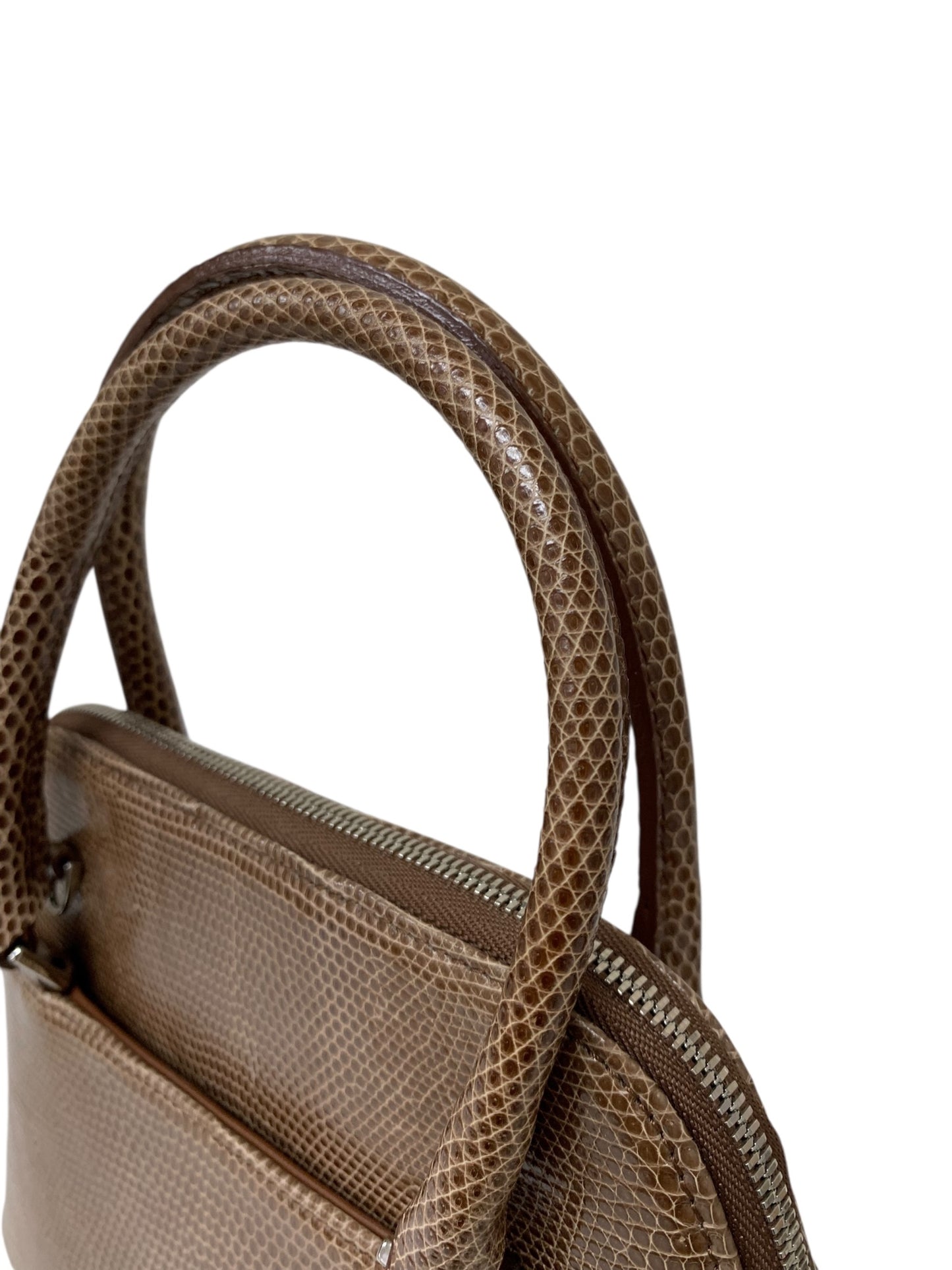 フォクシーブティック LIZARD MACARON 27071 ハンドバッグ ブラウン IT68L3MYDK1U