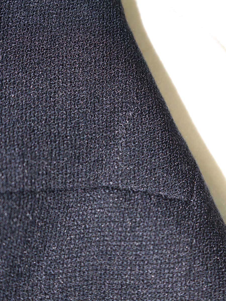 エムズグレイシー 814325 ジャケット 38 ネイビー 薄手 カメリアボタン IT35PU23MBLU