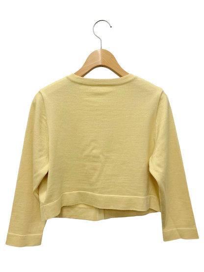 フォクシーブテック 42530 カーディガン 40 イエロー カシミア シルク ニット IT2J3LLLWYF8