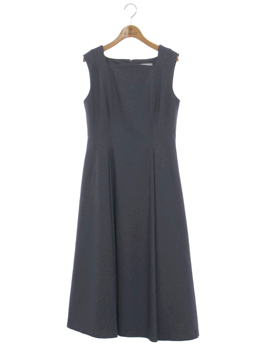 セルフォード スカラカラーノースリーブワンピース CWFO242026 38 ブルー スクエアネック デニム IT4U78B4OO4M