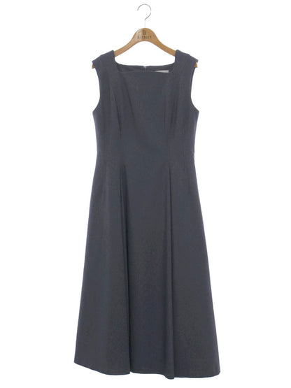 セルフォード スカラカラーノースリーブワンピース CWFO242026 38 ブルー スクエアネック デニム IT4U78B4OO4M