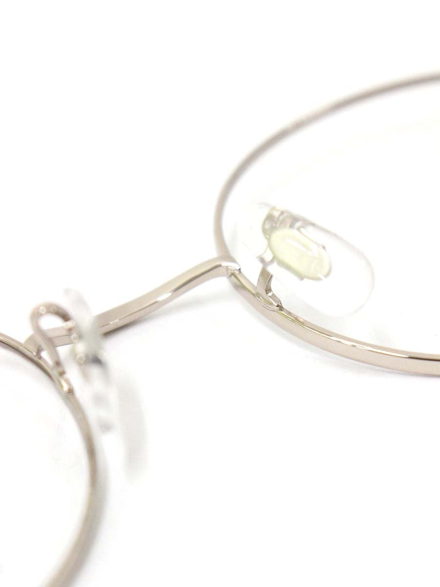 アンティミテ INE-1009 メガネ ピンクシルバー/クリーム INTIMITE BY EYEVAN アイヴァン メタルフレーム フルリム ラウンド ITMXCLKBIABK