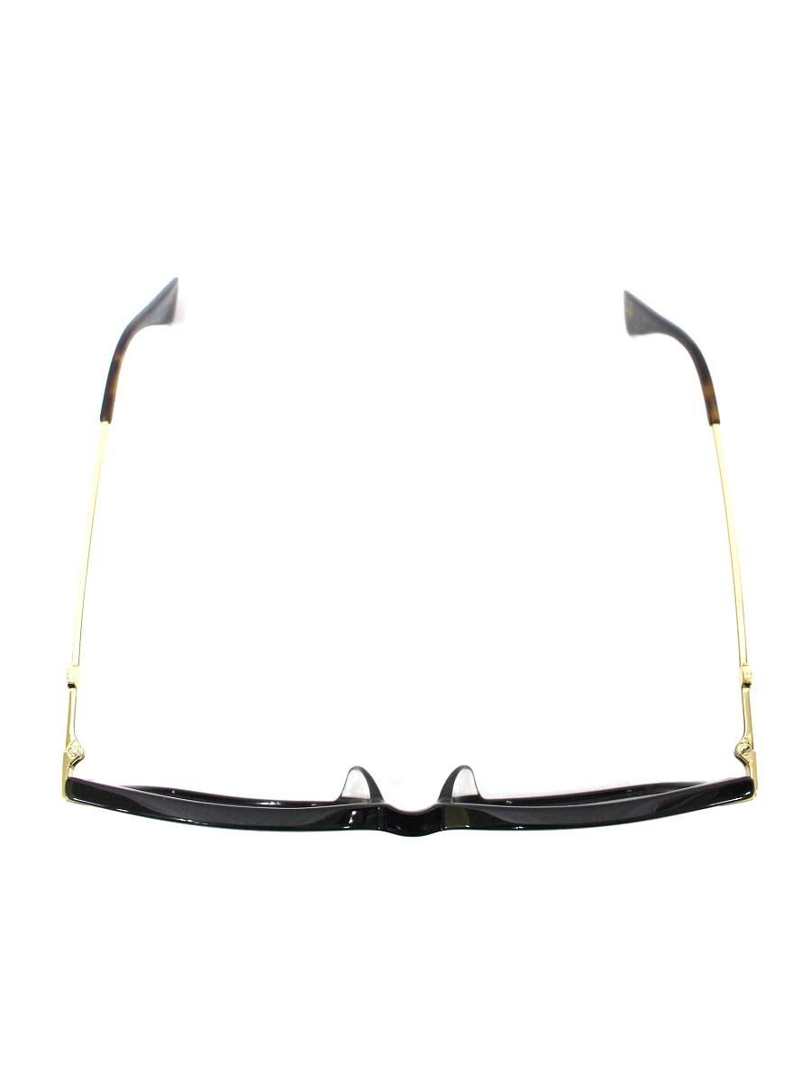 グッチ GG0112OA メガネ ブラック コンビフレーム フルリム スクエア ITBA0155SB7O 【SALE】