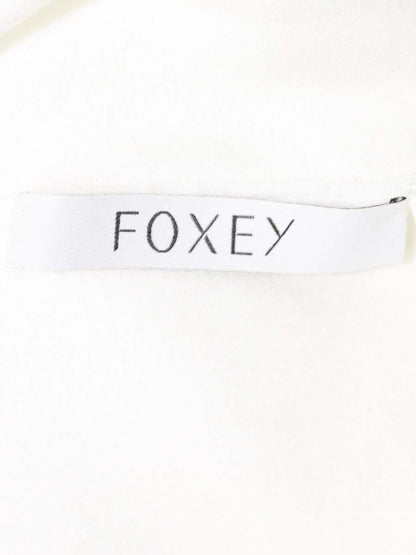 フォクシーブティック Knit Tops Balloon 41847 ニット セーター 40 ホワイト チュール IT5HBUIEP1DU