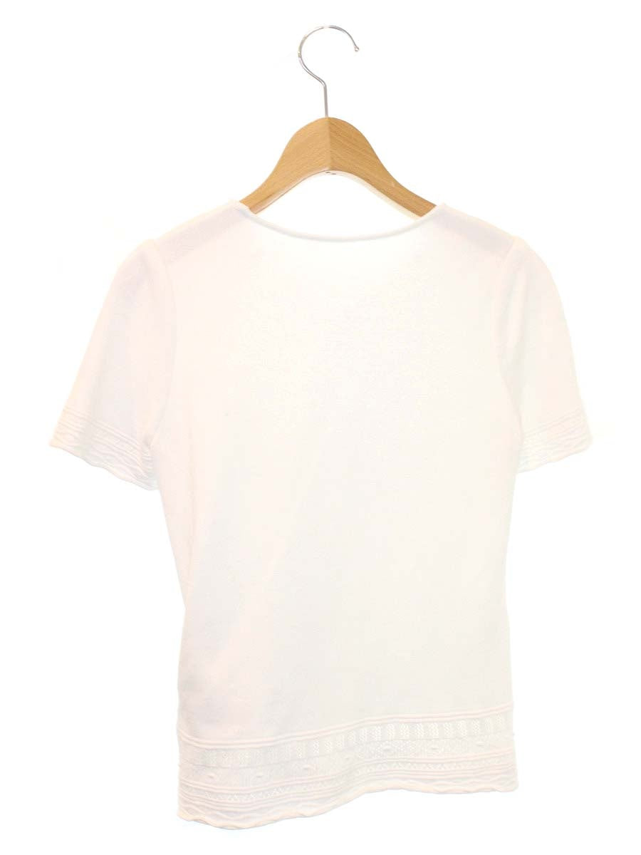 フォクシーブティック Knit Top 39901 38 ホワイト | 中古ブランド品