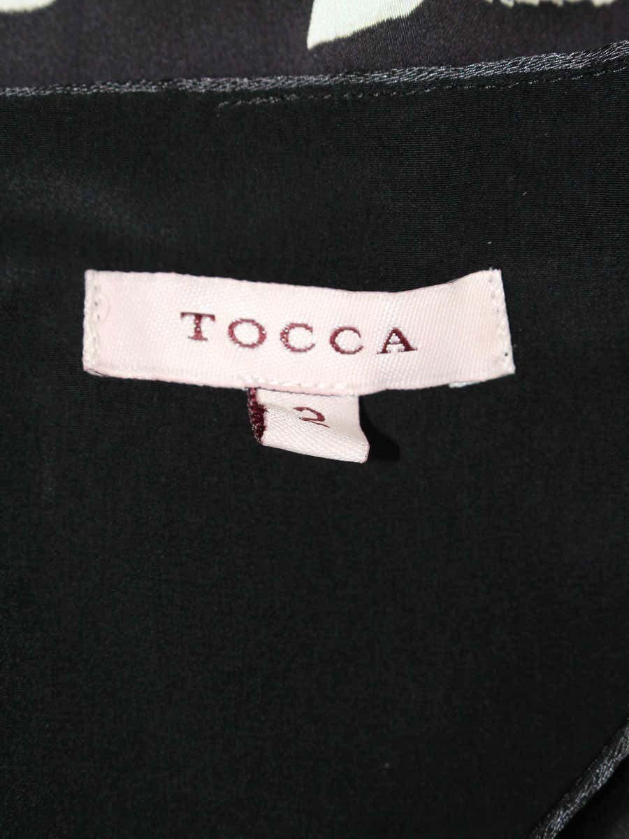 トッカ サイドプリーツ 洗える LILY ドレス OPTOYA0110 ワンピース 2 ブラック ITSV26PMSO3O 【SALE】