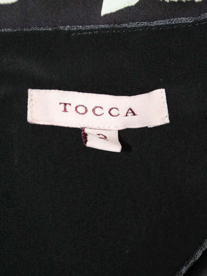 トッカ サイドプリーツ 洗える LILY ドレス OPTOYA0110 ワンピース 2 ブラック ITSV26PMSO3O 【SALE】