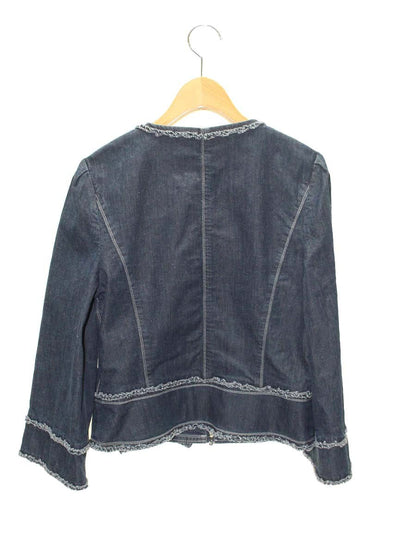 エムズグレイシー Zip Denim Jacket 914121 ジャケット 40 ネイビー ITCCHUGZELUT