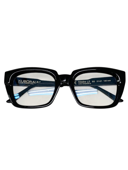 クボラム KUBORAUM Maske L5 BS メガネ ブラック IT5ITOFGV2PK