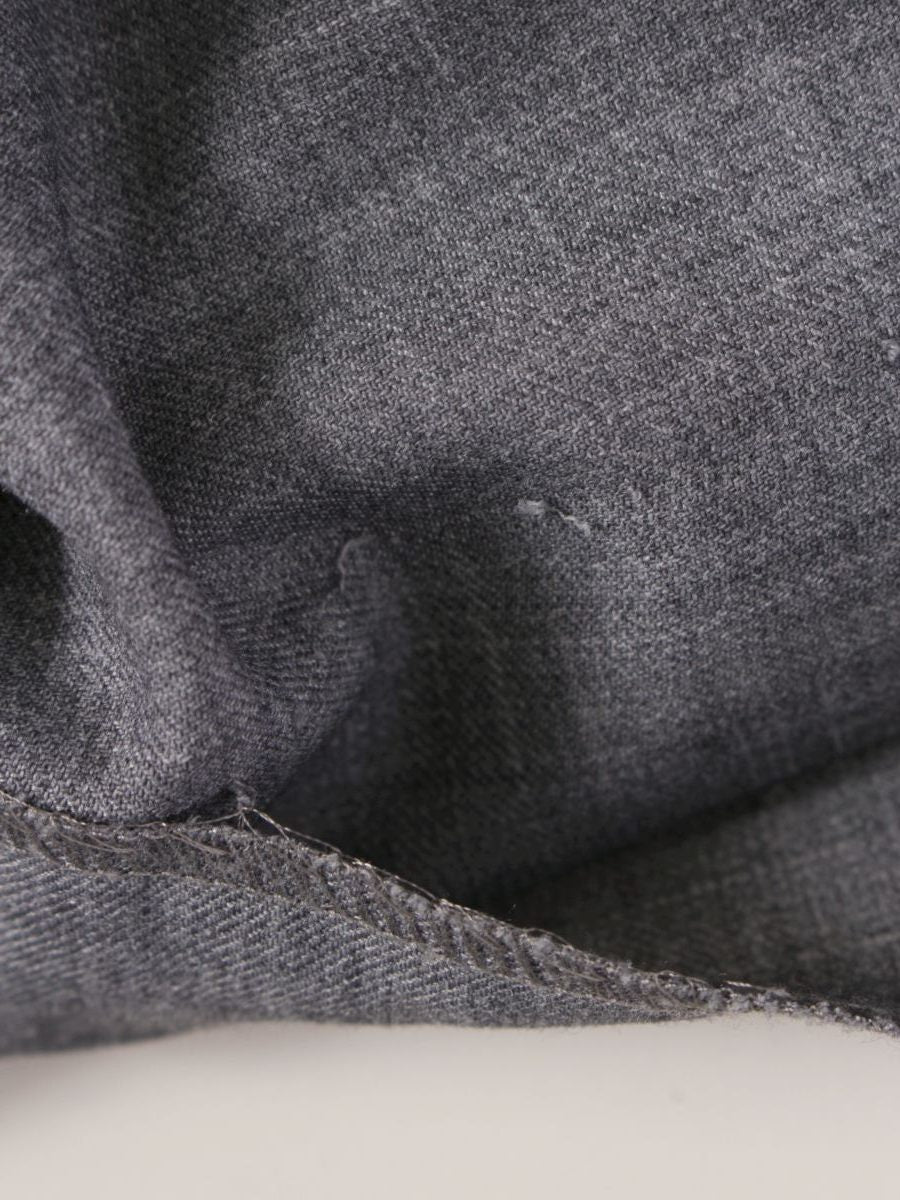 エムズグレイシー 316605 パンツ 40 グレー ワイド リボン IT2DR29O2T7K