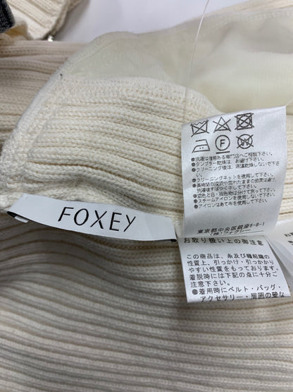 フォクシーブティック Cardigan Slender Liv 37633 カーディガン 38 ホワイト ITWWMSGG9L9K