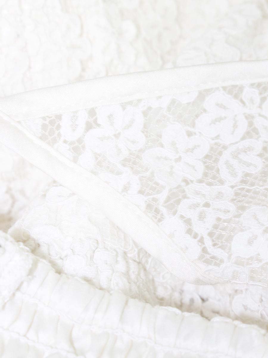 エイミーイストワール リトルフラワーレースマーメイドワンピース  1122230321-0 S ホワイト ITOBNC9HVKIA