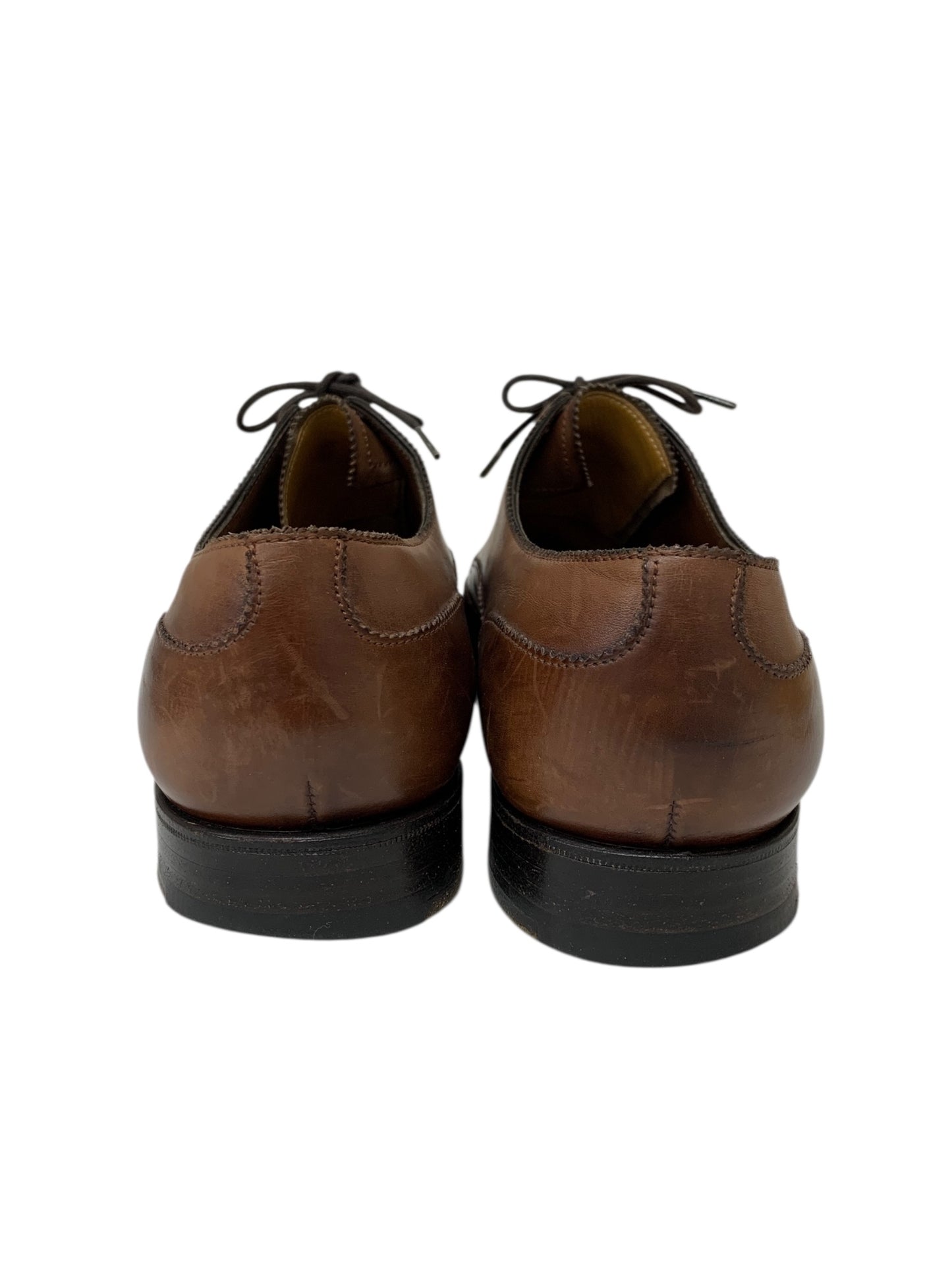 エドワードグリーン BEAULIEU ビューロー ビジネスシューズ 5 1/2 ブラウン 革 ウイングチップ IT1MHF981RUK