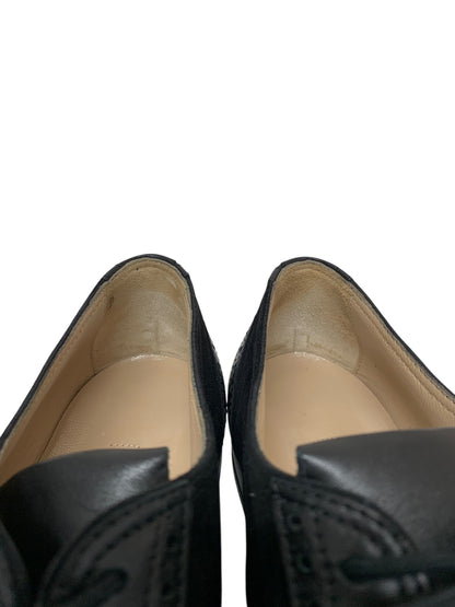 マノロブラニク ドレスシューズ 37 ブラック レザー スウェード ITR9K74Y2ARN 【SALE】