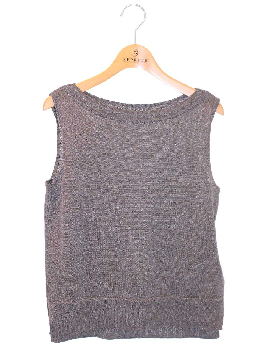 フォクシーブティック Knit Top Sabalan 40995 38 カーキグレー ITAJEAI70Q28