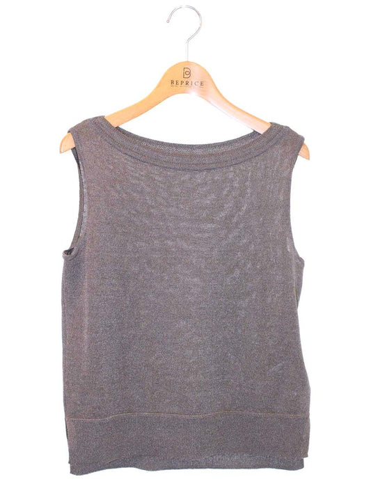 フォクシーブティック Knit Top Sabalan 40995 38 カーキグレー ITAJEAI70Q28