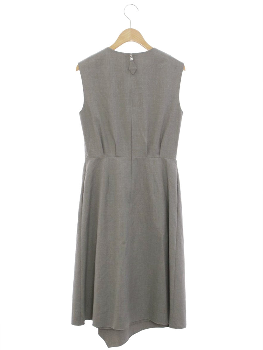 フォクシーニューヨーク ワンピース タキシードラップ 32867 ワンピース 38 グレー ITYMRBBHRR4S